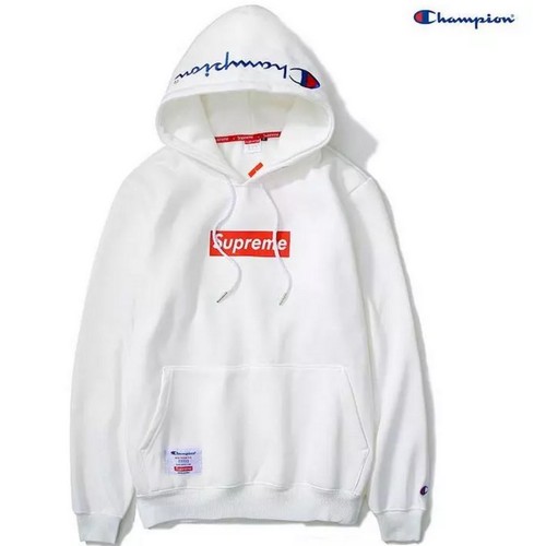 harga hoodie supreme x champion original